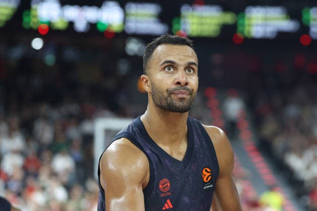 Johannes Thiemann, FC Bayern Basketball, 32, GER, FC Bayern Basketball vs. Partizan Mozzart Bet Belgrade, Basketball, EuroLeague, Matchday 3, 2026–2027 Season, October 2, 2026, GER, FC Bayern Basketball vs. Partizan Mozzart Bet Belgrade, Basketball, EuroLeague, Matchday 3, 2026–2027 Season, October 2, 2026, Munich Copyright: xEibner-Pressefoto JennixMaulx EP_JML