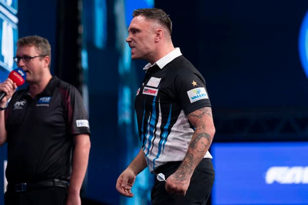 2026 BOYLE Sports World Grand Prix Gerwyn Price celebrates during the 2026 Boyle Sports World Grand Prix Quarter-Finals at Mattioli Arena, Leicester, United Kingdom on 2 October 2026 Credit: Alex Young Every Second Media Editorial use only. All images are copyright Every Second Media Limited. No images may be reproduced without prior permission. Copyright: xIMAGO EveryxSecondxMediax ESM-2197-0030 AlexxYoungx xEveryxSecondxMediax