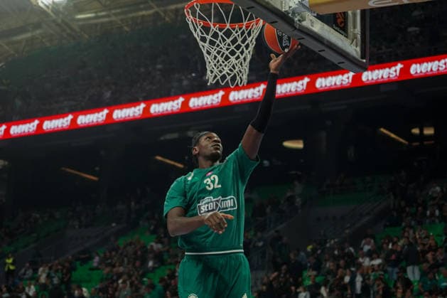 October 2, 2026, Athens, Athens, Greece: GUERSCHON YABUSELE in action during the EuroLeague basketball game between Panathinaikos AKTOR Athens and Maccabi Rapyd Tel Aviv at Telekom Center Athens, Athens, Greece, October 2, 2026. Panathinaikos AKTOR Athens Vs Maccabi Rapyd Tel Aviv  - ZUMAa226 20261002_zip_a226_003 Copyright: xGiorgosxArapekosx