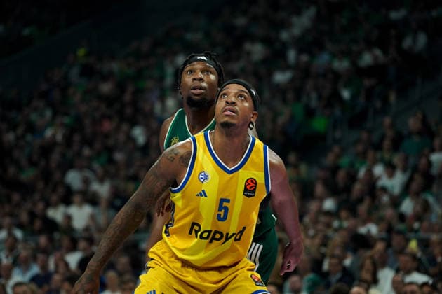 October 2, 2026, Athens, Athens, Greece: GUERSCHON YABUSELE and ARMANDO BACOT JR.in action during the EuroLeague basketball game between Panathinaikos AKTOR Athens and Maccabi Rapyd Tel Aviv at Telekom Center Athens, Athens, Greece, October 2, 2026. Athens Greece - ZUMAa226 20261002_zip_a226_010 Copyright: xGiorgosxArapekosx