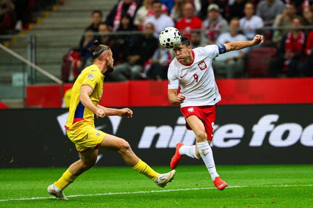 2026.10.02 Warszawa pilka nozna UEFA Liga Narodow Polska - Rumunia N z rzut karny (penalty kick) czerwona karta (red card) Robert Lewandowski Foto Pawel Andrachiewicz PressFocus 2026.10.02 Warsaw Football - UEFA Nations League Poland - Romania rzut karny (penalty kick) czerwona karta (red card) Robert Lewandowski Credit: Pawel Andrachiewicz PressFocus NEWSPIX.PL --- newspix.pl POLAND OUT! 