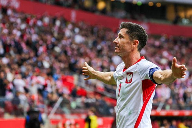 2026.10.02 Warszawa pilka nozna UEFA Liga Narodow Polska - Rumunia N z rzut karny (penalty kick) bramka gol radosc na 1-0 Robert Lewandowski Foto Pawel Andrachiewicz PressFocus 2026.10.02 Warsaw Football - UEFA Nations League Poland - Romania rzut karny (penalty kick) bramka gol radosc na 1-0 Robert Lewandowski Credit: Pawel Andrachiewicz PressFocus NEWSPIX.PL --- newspix.pl POLAND OUT! 
