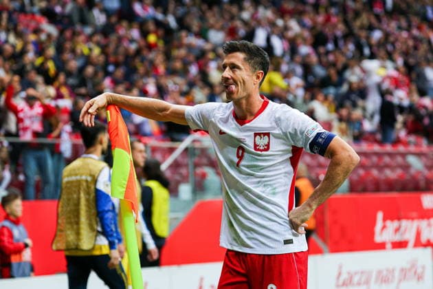 2026.10.02 Warszawa pilka nozna UEFA Liga Narodow Polska - Rumunia N z rzut karny (penalty kick) bramka gol radosc na 1-0 Robert Lewandowski Foto Pawel Andrachiewicz PressFocus 2026.10.02 Warsaw Football - UEFA Nations League Poland - Romania rzut karny (penalty kick) bramka gol radosc na 1-0 Robert Lewandowski Credit: Pawel Andrachiewicz PressFocus NEWSPIX.PL --- newspix.pl POLAND OUT! 