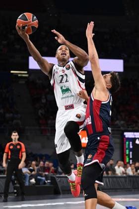 Devon Hall Kosner Baskonia Vitoria-Gasteiz - Armani Olimpia Milano EuroLeague 2026-27 Vitoria-Gasteiz, 02 10 2026 Foto M.Ceretti Ciamillo-Castoria Vitoria-Gasteiz  Copyright: xMassimoxCerettix