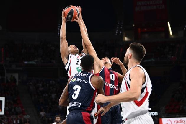 Devon Hall Kosner Baskonia Vitoria-Gasteiz - Armani Olimpia Milano EuroLeague 2026-27 Vitoria-Gasteiz, 02 10 2026 Foto M.Ceretti Ciamillo-Castoria Vitoria-Gasteiz  Copyright: xMassimoxCerettix