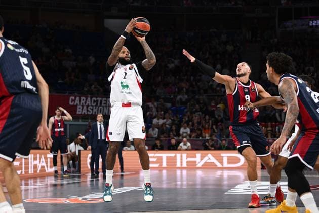 RJ Cole Kosner Baskonia Vitoria-Gasteiz - Armani Olimpia Milano EuroLeague 2026-27 Vitoria-Gasteiz, 02 10 2026 Foto M.Ceretti Ciamillo-Castoria Vitoria-Gasteiz  Copyright: xMassimoxCerettix