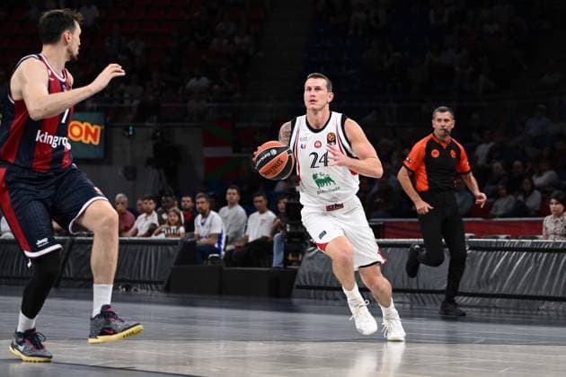 Garrison Mathews Kosner Baskonia Vitoria-Gasteiz - Armani Olimpia Milano EuroLeague 2026-27 Vitoria-Gasteiz, 02 10 2026 Foto M.Ceretti Ciamillo-Castoria Vitoria-Gasteiz  Copyright: xMassimoxCerettix