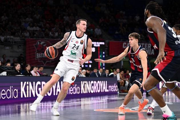 Garrison Mathews Kosner Baskonia Vitoria-Gasteiz - Armani Olimpia Milano EuroLeague 2026-27 Vitoria-Gasteiz, 02 10 2026 Foto M.Ceretti Ciamillo-Castoria Vitoria-Gasteiz  Copyright: xMassimoxCerettix