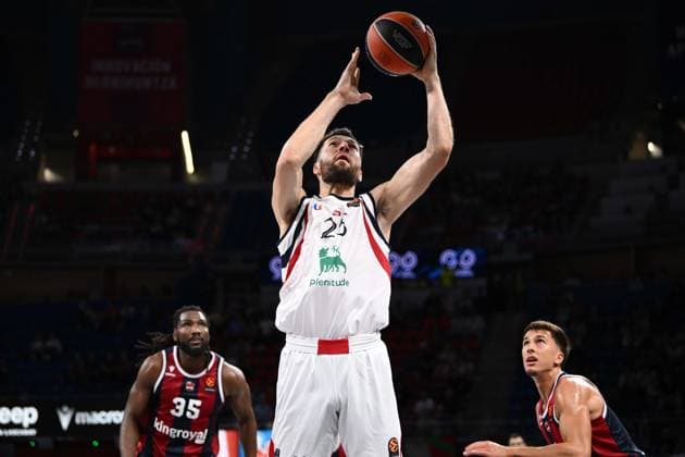 Alec Peters Kosner Baskonia Vitoria-Gasteiz - Armani Olimpia Milano EuroLeague 2026-27 Vitoria-Gasteiz, 02 10 2026 Foto M.Ceretti Ciamillo-Castoria Vitoria-Gasteiz  Copyright: xMassimoxCerettix