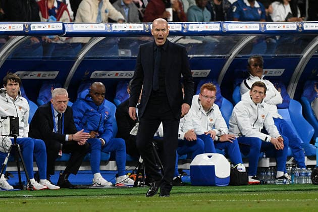 IPA89232431 - Zinedine Zidane (Head Coach of France) during the France vs. Italy UEFA Nations League soccer match in Paris, France, on October 2, 2026  Copyright: xPasqualexGolia IPAxSportx xx IPA89232431