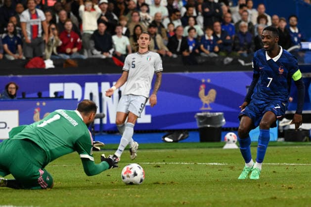 IPA89232457 - Ousmane Dembélé (France) in action during the France vs. Italy UEFA Nations League soccer match in Paris, France, on October 2, 2026  Copyright: xPasqualexGolia IPAxSportx xx IPA89232457
