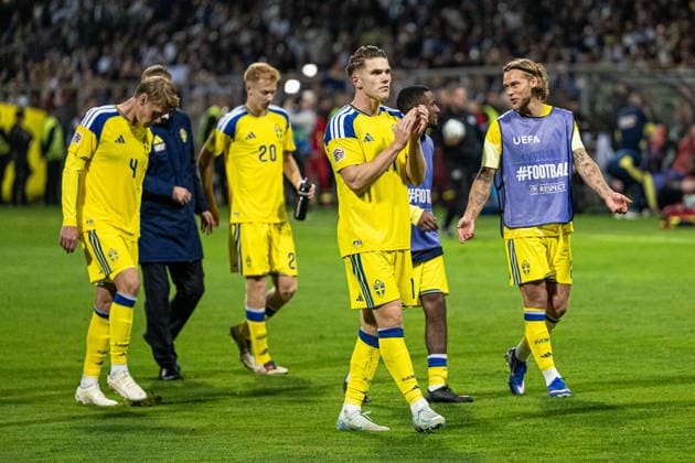 261002 Viktor Gyökeres of Sweden looks dejected after the Nations League soccer match between Bosnia and Herzegovina and Sweden on October 2, 2026 in Zenica. Photo by Ludvig Thunman, BILDBYRAN, code LT LT0823, soccer, football, fotball, Nations League, UEFA Nations League, Bosnia and Herzegovina, Sweden, Sweden A, BBENG, depp Copyright: LUDVIGxTHUNMAN BB261002LT199