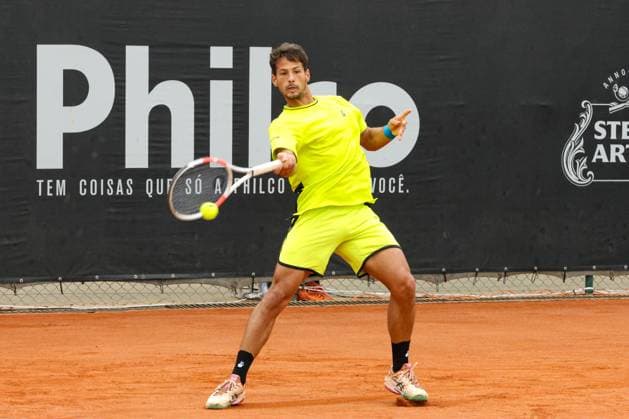RECORD DATE NOT STATED Justo (Argentina) vs. Villanueva (Argentina) for the ATP, Tennis Herren Challenger Curitiba Curitiba (PR), 02 10 2026 - ATP Challenger Curitiba Justo Villanueva - Tennis player Guido Ivan Justo (ARG) against Gonzalo Villanueva (ARG) in the quarterfinals of the ATP Challenger Curitiba, at the Graciosa Country Club on the afternoon of Friday, October 2, 2026.(Foto: Edson De Souza Thenews2 imago images) SPO  Copyright: xEdsonxDexSouzax