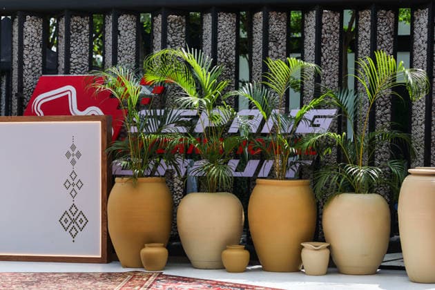 F1 - BAHRAIN GRAND PRIX IN MALAYSIA 2026 plants hiding the Sepang International Circuit branding in the paddock during the 2026 Formula 1 Bahrain Grand Prix in Malaysia, 16th round of the 2026 Formula One World Championship, WM, Weltmeisterschaft from October 2 to 4, 2026 on the Sepang International Circuit, in Sepang, Malaysia - SepangMalaysia  Copyright: xANTONINxVINCENTx