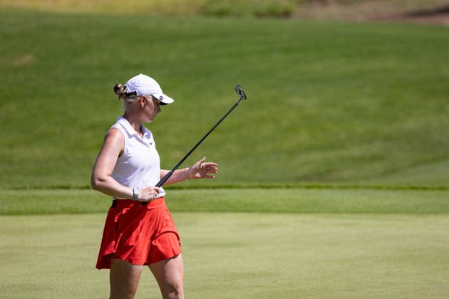 October 2, 2026, Honolulu, Hawaii, USA: FRIDA KINHULT walks around the 18th green during Round 2 of the 2026 Lotte Championship at Hoakalei Country Club, Ewa Beach, Hawaii, USA. Honolulu USA - ZUMAm310 20261002_zsp_m310_004 Copyright: xElliotxMilesx