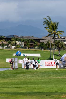 October 2, 2026, Honolulu, Hawaii, USA: HANNAH GREEN tees off at the 10th tee box during Round 2 of the 2026 Lotte Championship at Hoakalei Country Club, Ewa Beach, Hawaii, USA. Honolulu USA - ZUMAm310 20261002_zsp_m310_029 Copyright: xElliotxMilesx
