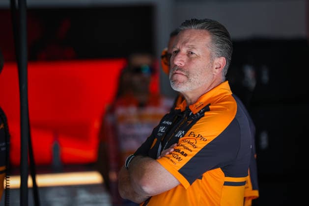 BROWN Zak (USA), CEO of McLaren Racing, portrait at the 2026 Bahrain F1 Grand Prix in Malaysia; KIMI ANTONELLI Andrea (ITA), Mercedes AMG F1 Team W16, portrait at the 2026 F1 Bahrain Grand Prix, Round 16, in Malaysia BROWN Zak (USA), CEO of McLaren Racing, portrait during the 2026 Formula 1 Bahrain Grand Prix in Malaysia, Round 16 of the 2026 Formula One World Championship from October 2 to 4, 2026 at the Sepang International Circuit in Sepang, Malaysia. Photo by Antonin Vincent, DPPI Malaysia