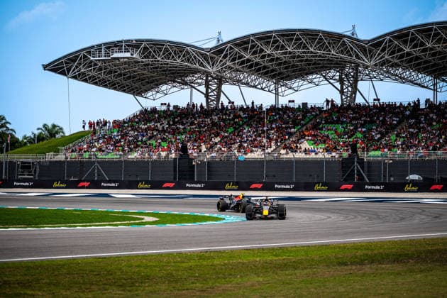 IPA89248985 - Max Verstappen (NED) - Oracle Red Bull Racing during Saturday s practice sessions for the 2026 Formula 1 Gulf Air Bahrain Grand Prix in Malaysia at the Sepang International Circuit in Sepang, Malaysia. Round 16 of 23 in the 2026 FIA Formula One World Championship, WM, Weltmeisterschaft held October 2–4, 2026. The race was moved from Bahrain to Malaysia and held at the Sepang International Circuit during the 2026 Bahrain Grand Prix in Malaysia, part of the Formula 1 Championship, on October 3, 2026.  Copyright: xSrinivasaxKrishnanx xAlessioxDexMarcox xAvens-images.com AvensImages IPAxSportx xx IPA89248985