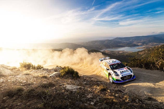 AUTO - WRC, Motorsport Rallye, WM - RALLY ITALIA SARDEGNA 2026 95 Jon ARMSTRONG, Shane BYRNE, FORD Puma Rally1, action during the 2026 Rally Italia Sardegna, 13th round of the 2026 WRC World Rally Car Championship, from October 1 to 4, 2026 at Alghero, Italy - AlgheroItaly  Copyright: xNikosxKatikisx