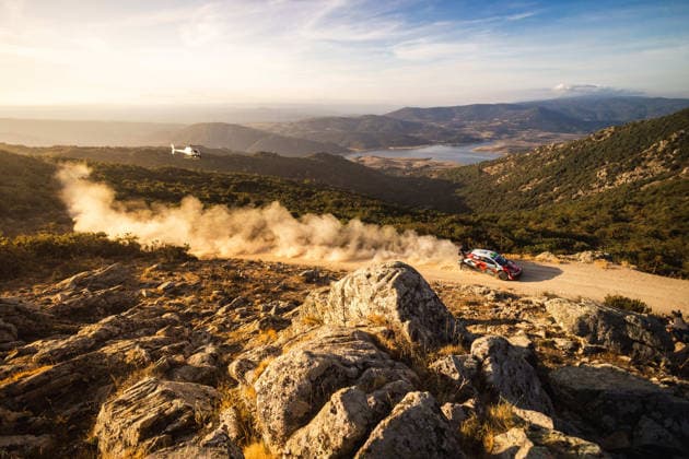 AUTO - WRC, Motorsport Rallye, WM - RALLY ITALIA SARDEGNA 2026 33 Elfyn EVANS, Scott MARTIN, TOYOTA GR Yaris Rally1, action during the 2026 Rally Italia Sardegna, 13th round of the 2026 WRC World Rally Car Championship, from October 1 to 4, 2026 at Alghero, Italy - AlgheroItaly  Copyright: xNikosxKatikisx