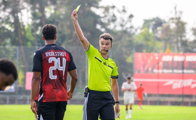 October 3, 2026 Soccer Amateur Soccer 2026–2027 Season Bayernliga Matchday 13 ASV Neumarkt vs. FC Ingolstadt February 4, FCI xwoxzix Steffen Ehwald Referee shows Niklas Sommer 24, FC Ingolstadt 2 yellow cards Yellow