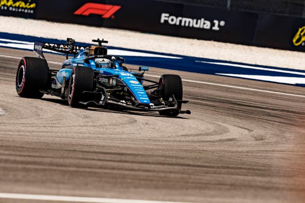RECORD DATE NOT STATED 3rd October 2026; Sepang IC, Kuala Lumpur, Malaysia; Formula 1, Bahrain Grand Prix, Qualifying Day; Alexander Albon (23) of Thailand and Atlassian Williams F1 Team during Free Practice 3 at the Bahrain Grand Prix StephenxBlackberry