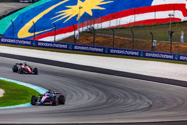 RECORD DATE NOT STATED 3rd October 2026; Sepang IC, Kuala Lumpur, Malaysia; Formula 1, Bahrain Grand Prix, Qualifying Day; Pierre Gasly (10) of France and BWT Alpine Formula One Team during Free Practice 3 at the Bahrain Grand Prix StephenxBlackberry