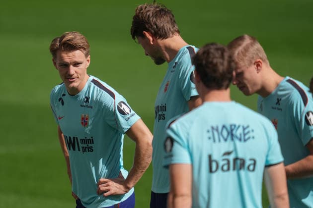 Soccer, Nations League Portugal vs. Norway, Nations League Porto, Portugal 20261003 Norway s Martin Odegaard during training at Estádio do Dragão on the day of the match against Portugal. Photo: Lise Aserud, NTB, Porto, Portugal. EDITORIAL USE ONLY. RESTRICTED USE FOR BETTING COMPANIES.  Copyright: xLisexAserudxx xNTBx