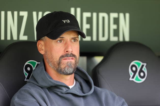 October 3, 2026, xtgx, soccer exhibition match, Hannover 96 vs. SC Verl, from left: Sandro Wagner (Hannover), coach portrait, portrait, single image. DFL and DFB regulations prohibit any use of photographs as image sequences and or quasi-video. Hannover