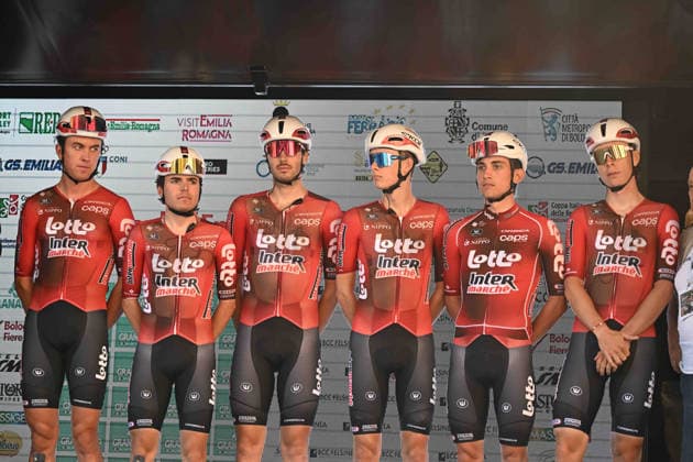 03-10-2026 Giro Dell emilia; 2026, Lotto - Intermarche; Ferrara; 