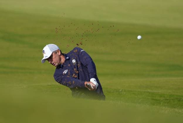 Charles Howell III on the 4th hole Alfred Dunhill Links Championship, Round 3, Kingsbarns Golf Links, Fife, UK, Scotland - 03 Oct 2026 United Kingdom  Copyright: xStuartxWallace Shutterstockx 17183186bw