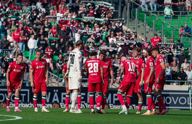 Germany Soccer Friendly Matches 2026–2027, Hannover 96 vs. SC Verl at Heinz von Heiden Arena in Hannover—Team Photo, Wide Shot of Hannover 96 in Hannover Copyright: xAymanxAlahmedx