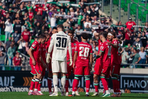 Germany Soccer Friendly Matches 2026–2027, Hannover 96 vs. SC Verl at Heinz von Heiden Arena in Hannover—Team Photo, Wide Shot of Hannover 96 in Hannover Copyright: xAymanxAlahmedx