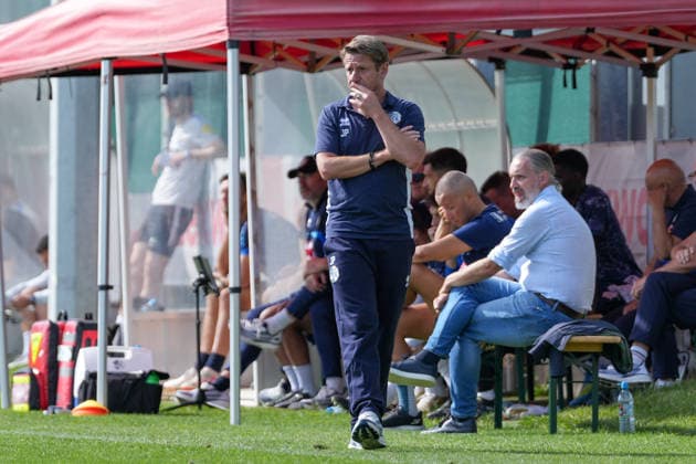 Jörg Udo Portmann, FC Lucerne, Head Coach, Germany, Soccer, Friendly Match, SC Freiburg vs. FC Lucerne, October 3, 2026, Europa-Park Stadium, Training Field, Freiburg, Europa-Park Stadium, Training Field, Baden-Württemberg, Germany Copyright: xArnexAmbergx