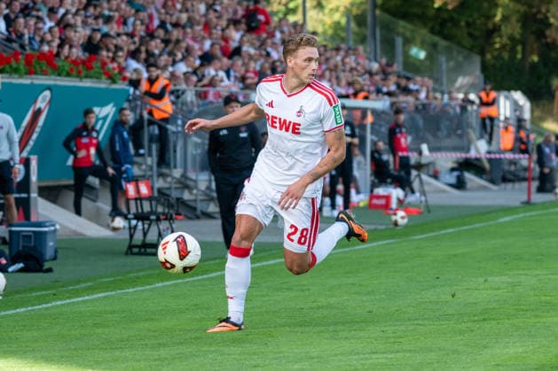 Sebastian Sebulonsen, 1 FC Cologne, 28 with the ball, FC Viktoria Cologne vs. FC Hansa Rostock, soccer, 3. Liga, Matchday 5, 2026–2027 season, September 11, 2026 DFL DFB regulations prohibit any use of photographs as image sequences and or quasi-video: FC Viktoria Cologne vs. FC Hansa Rostock, soccer, 3. Liga, Matchday 5, 2026–2027 season, September 11, 2026, Cologne Copyright: xEibner-Pressefoto ThomasxHaeslerx EP_THR