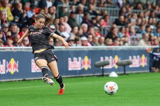 Germany Soccer Google Pixel Women s Bundesliga 2026 2027, Matchday 6: RB Leipzig vs. FSV Mainz 05, RB Leipzig Training Center, Leipzig, Cross by Vital Zina Kats 1, FSV Mainz 05 Women, 30 Copyright: xLucasxWalterx