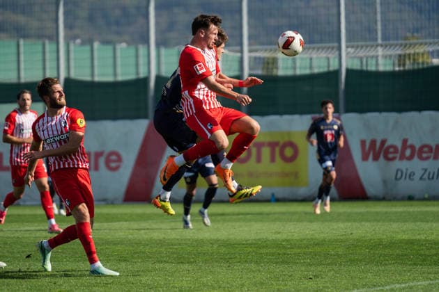 October 3, 2026, xjyhynx, Soccer Friendly Match, SC Freiburg vs. FC Luzern, from left: header by Leon Catch 53, SC Freiburg, Freiburg