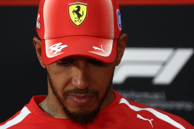 F1 Bahrain Grand Prix 2026 Practice 3 And Qualifying Lewis Hamilton of Ferrari during the press conference, PK, Pressekonferenz after the qualifying ahead of the Formula 1 Bahrain Grand Prix at Sepang International Circuit in Sepang, Malaysia on October 3, 2026. Sepang Malaysia  Copyright: xJakubxPorzyckix originalFilename:porzycki-f1bahrai261003_npJJY.jpg