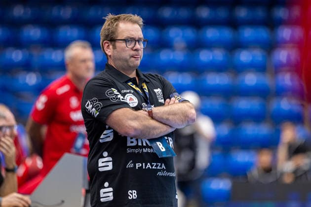 Steffen Birkner, HSG Blomberg Lippe coach, reacts to the match: HSG Blomberg Lippe vs. HC Podravka, handball, EHF Champions League Women, group stage, 2026–2027 season, October 3, 2026, GER, HSG Blomberg Lippe vs. HC Podravka, Handball, EHF Champions League Women, Group Stage, 2026–2027 Season, October 3, 2026, Lemgo Copyright: xEibner-Pressefoto JanxRollingerx EP_JSK