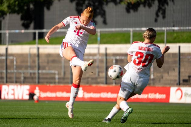 Germany Google Pixel Women s Bundesliga 2026–2027, Matchday 6, 1. FC Köln vs. SC Freiburg, Saturday, October 3, 2026, Franz Kremer Stadium, Cologne, Westphalia; Laura Vogt of 1. FC Köln shoots on goal, 8, Cologne, Franz Kremer Stadium, Cologne, Germany Copyright: xOrhanxHabashx