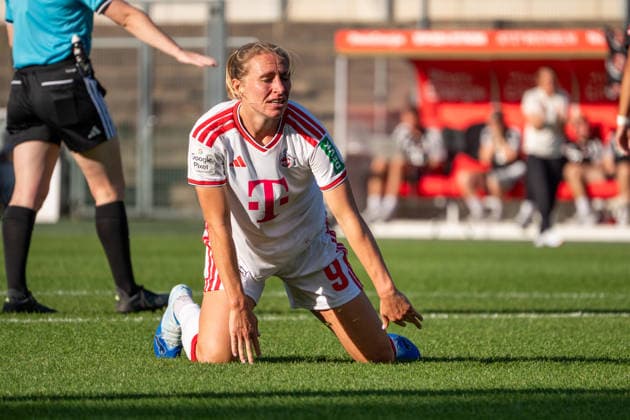 Germany Google Pixel Women s Bundesliga 2026–2027, Matchday 6, 1. FC Köln vs. SC Freiburg, Saturday, October 3, 2026, Franz Kremer Stadium, Cologne, Westfalen, Pauline Bremer, 1 FC Köln, 9 frustration, anger, emotions, gestures, facial expressions, gesturing, strong facial expression, Cologne, Franz Kremer Stadium, Cologne, Germany Copyright: xOrhanxHabashx