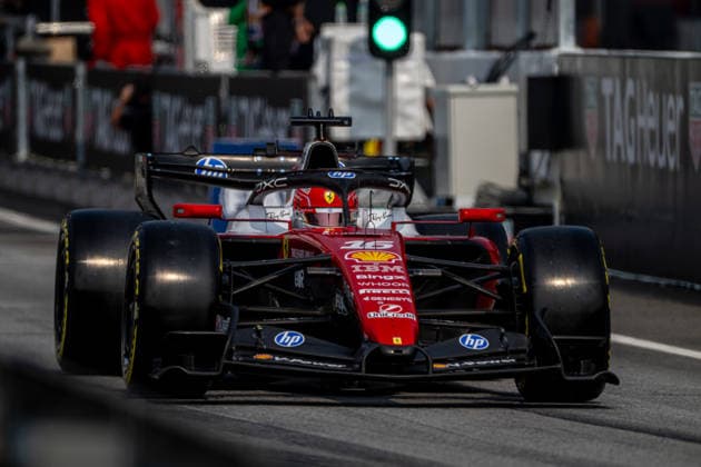 SEPANG, MALAYSIA: Charles Leclerc, racing for the Ferrari team during the 2026 Formula 1 Bahrain Grand Prix at the Sepang International Circuit in Sepang, Malaysia