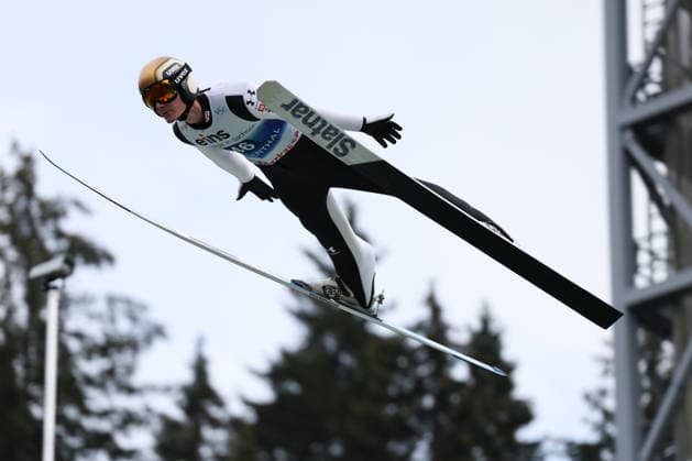 October 3, 2026, Ski Jumping, Men, FIS Continental Cup, 2026 Summer Season, Individual Competition: Domen Prevc (SLO) at the Vogtland Arena in Klingenthal, Saxony, Germany