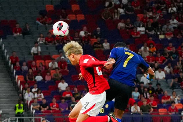 HONG KONG-SPORTS ASEAN-CUP A general view during the first half of the FIFA ASEAN Challenge Cup final between Hong Kong, China and Cambodia at Kai Tak Stadium in Hong Kong on October 3, 2026. (Photo by Zulu Lo TMHK via Nexpher Images) Hong Kong