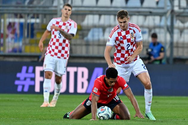 Football, Nations League, Croatia v England