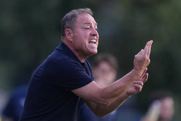 Roma™s head coach Gianpiero Piovani during the Serie A Women soccer match between Roma and Lazio at the Rome s Tre Fontane stadium, Italy - Saturday October 3, 2026 - Soccer ( Photo by Alfredo Falcone LaPresse )  Copyright: xAlfredoxFalcone LaPressex