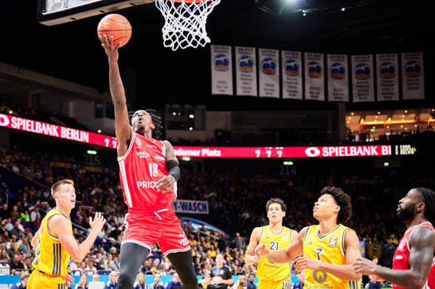 Trevon Scott Bamberg Baskets, 13, GER, ALBA Berlin vs. BMA 365 Bamberg Baskets, Men s Basketball, easy Credit BBL, 2026–27 Season, Matchday 4, October 3, 2026, GER, ALBA Berlin vs. BMA 365 Bamberg Baskets, Men s Basketball, easyCredit BBL, 2026–27 Season, Matchday 4, October 3, 2026, Berlin Copyright: xClaudiusxRauch,xEibner-Pressefotox xClaudiusxRauchx EP_CRH