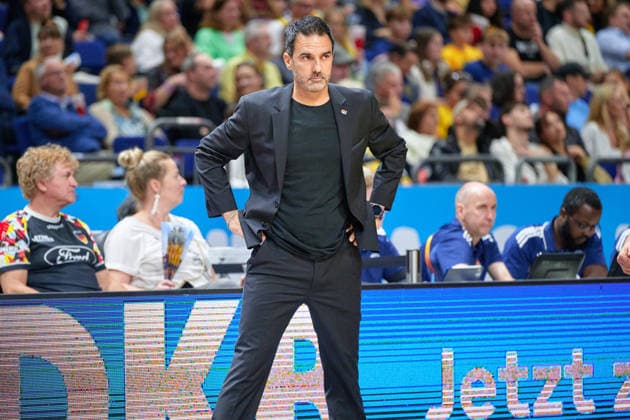 Jesus Ramirez, Bamberg Baskets, Head Coach, GER, ALBA Berlin vs. BMA 365 Bamberg Baskets, Men s Basketball, easy Credit BBL, 2026–27 Season, Matchday 4, October 3, 2026, GER, ALBA Berlin vs. BMA 365 Bamberg Baskets, Men s Basketball, easyCredit BBL, 2026–27 Season, Matchday 4, October 3, 2026, Berlin Copyright: xClaudiusxRauch,xEibner-Pressefotox xClaudiusxRauchx EP_CRH