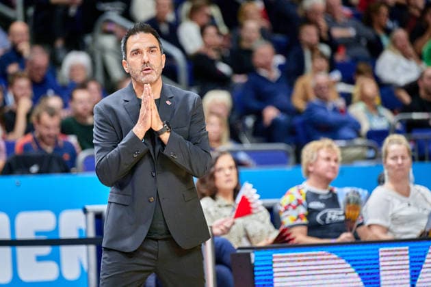 Jesus Ramirez, Bamberg Baskets, Head Coach, GER, ALBA Berlin vs. BMA 365 Bamberg Baskets, Men s Basketball, easy Credit BBL, 2026–27 Season, Matchday 4, October 3, 2026, GER, ALBA Berlin vs. BMA 365 Bamberg Baskets, Men s Basketball, easyCredit BBL, 2026–27 Season, Matchday 4, October 3, 2026, Berlin Copyright: xClaudiusxRauch,xEibner-Pressefotox xClaudiusxRauchx EP_CRH