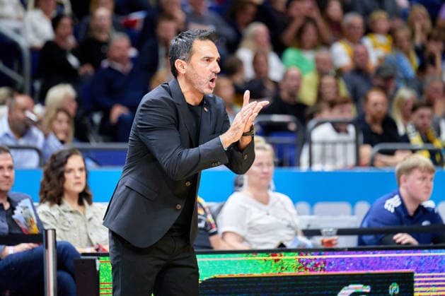 Jesus Ramirez, Bamberg Baskets, Head Coach, GER, ALBA Berlin vs. BMA 365 Bamberg Baskets, Men s Basketball, easy Credit BBL, 2026–27 Season, Matchday 4, October 3, 2026, GER, ALBA Berlin vs. BMA 365 Bamberg Baskets, Men s Basketball, easyCredit BBL, 2026–27 Season, Matchday 4, October 3, 2026, Berlin Copyright: xClaudiusxRauch,xEibner-Pressefotox xClaudiusxRauchx EP_CRH